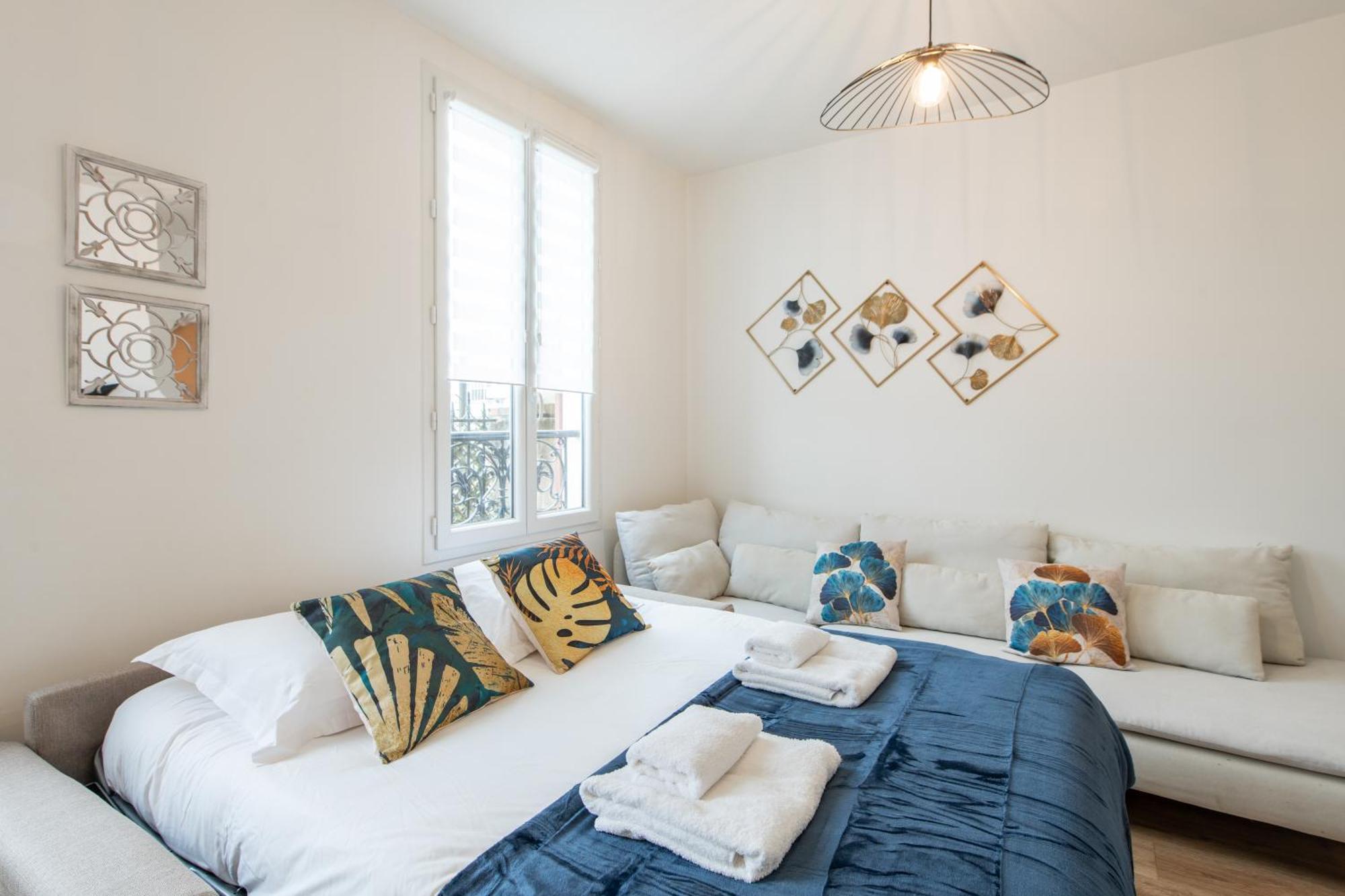 Spacious And Bright 2-Bedroom Large Apartment Very Close To Paris - Near Metro Boulogne-Billancourt Exterior photo